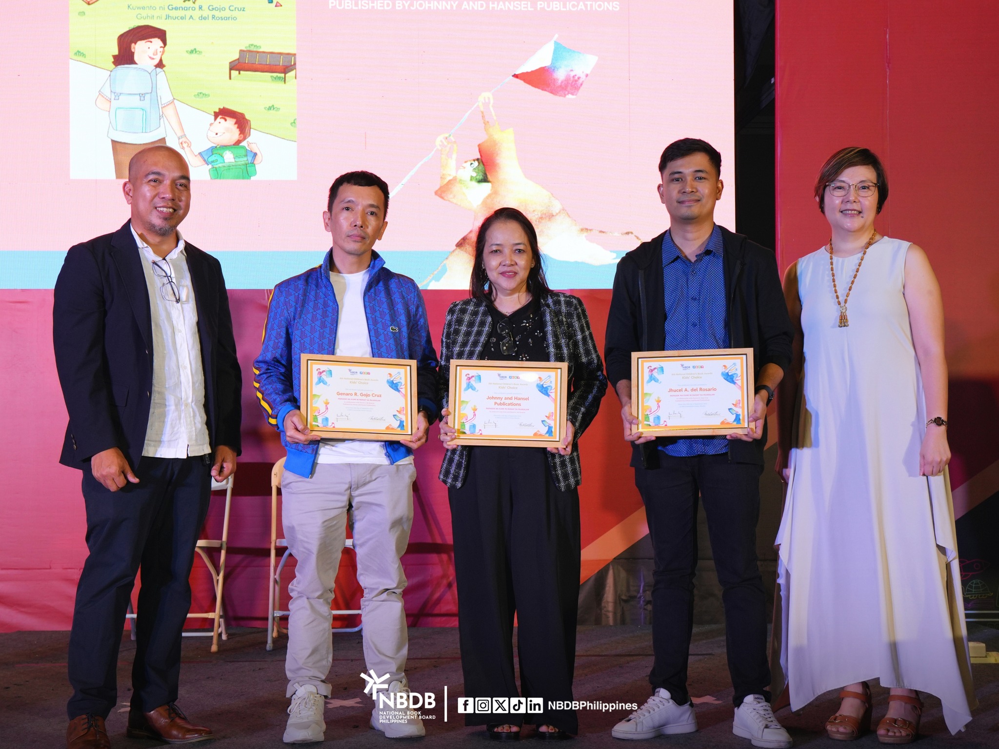 “Papasok na Kami ni Nanay sa Paaralan” bags  Kid’s Choice Award at the 8th National Children’s Book Awards